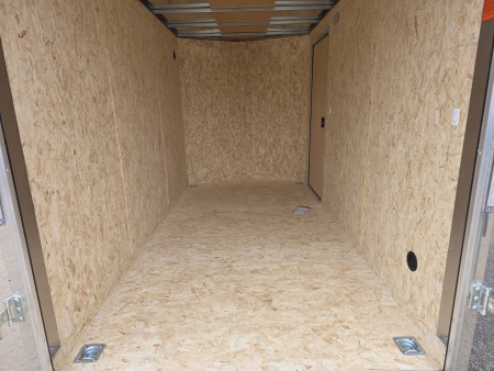 New 2026 Formula Trailers 6x12 6'6 INSIDE 080 SCREWLESS EXTERIOR ramp door DRINGS ALUMINUM WHEELS Cargo / Enclosed Trailer