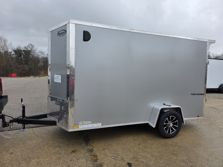 New 2026 Formula Trailers 6x12 6'6 INSIDE 080 SCREWLESS EXTERIOR ramp door DRINGS ALUMINUM WHEELS Cargo / Enclosed Trailer