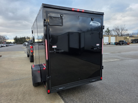 New 2026 Formula Trailers 6x12 6'6 INSIDE 080 SCREWLESS EXTERIOR ramp door DRINGS ALUMINUM WHEELS Cargo / Enclosed Trailer