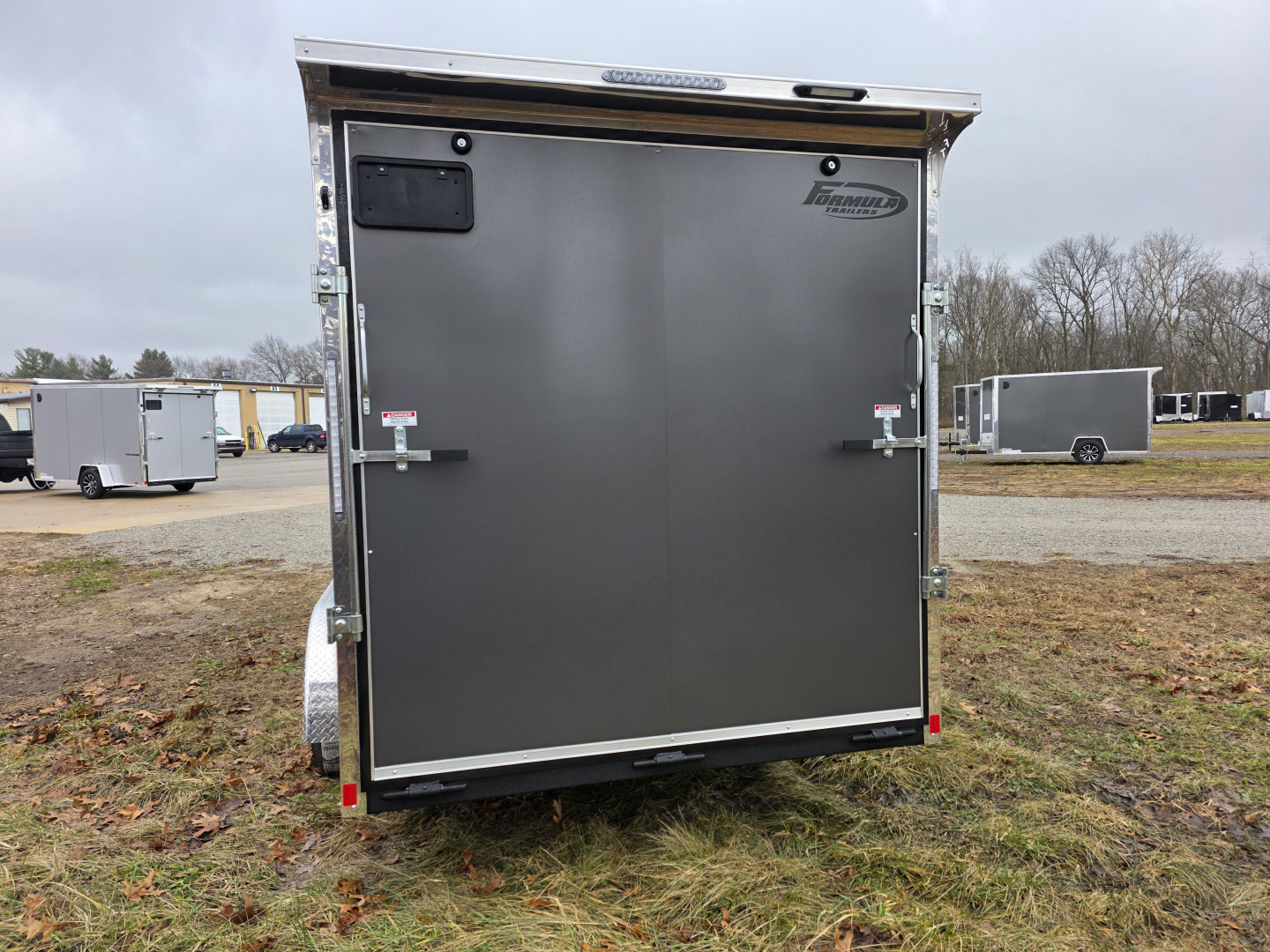 New 2026 Formula Trailers 7x16 7' 080 SCREWLESS DRINGS ALUM WHEELS SXS UTV GOLFCART Cargo / Enclosed Trailer