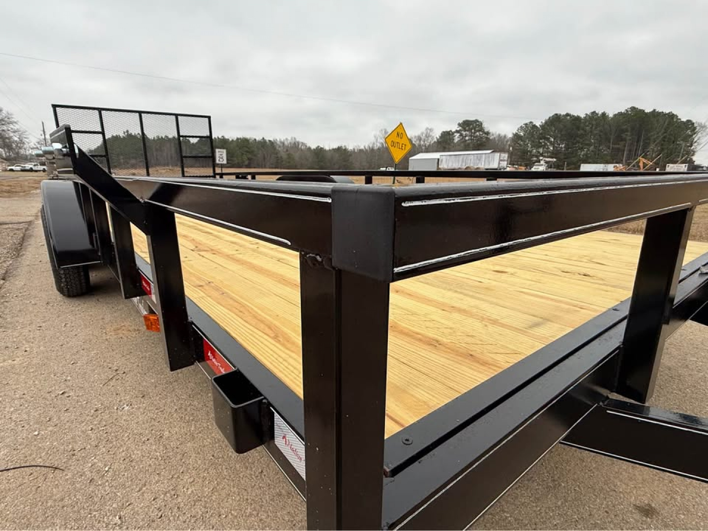 New 2026 Oak Ridge 83x20TA Utility Trailer