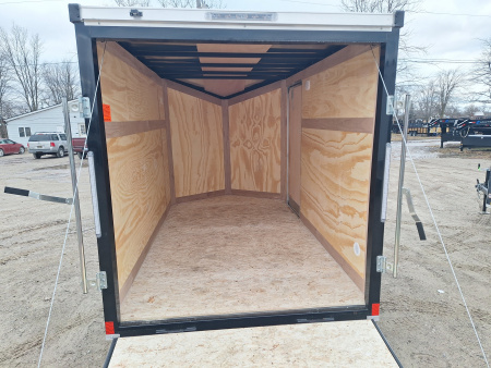 New 2026 6 x 10 Stealth Enclosed Trailer with Ramp Door 6' Height