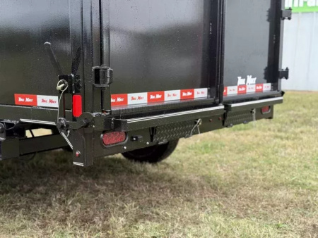 New 2025 Trail Maxx 83X14 HIGH SIDE TELESCOPIC 14K GVWR GOOSENECK Dump Trailer