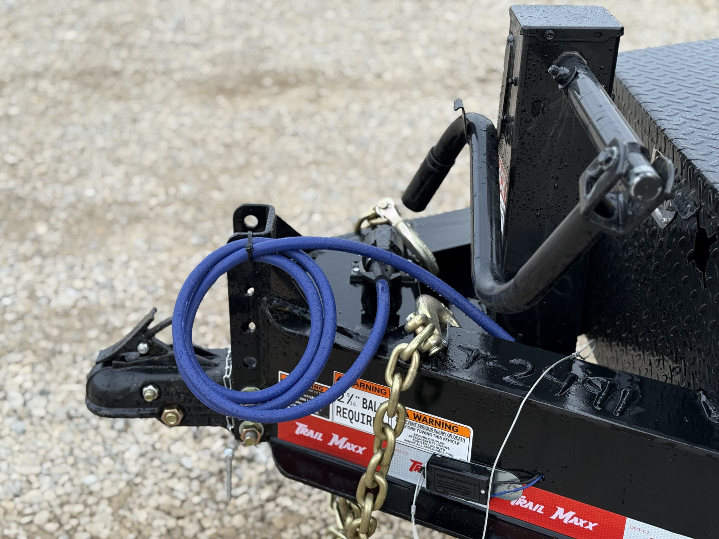 New 2025 Trail Maxx 83x14 HIGH SIDE TELESCOPIC 14K GVWR Dump Trailer