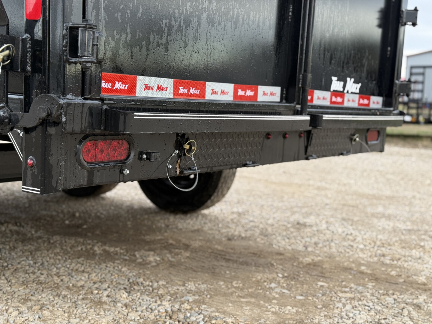 New 2025 Trail Maxx 83x14 HIGH SIDE TELESCOPIC 14K GVWR Dump Trailer