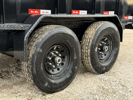 New 2025 Trail Maxx 83x14 HIGH SIDE TELESCOPIC 14K GVWR Dump Trailer