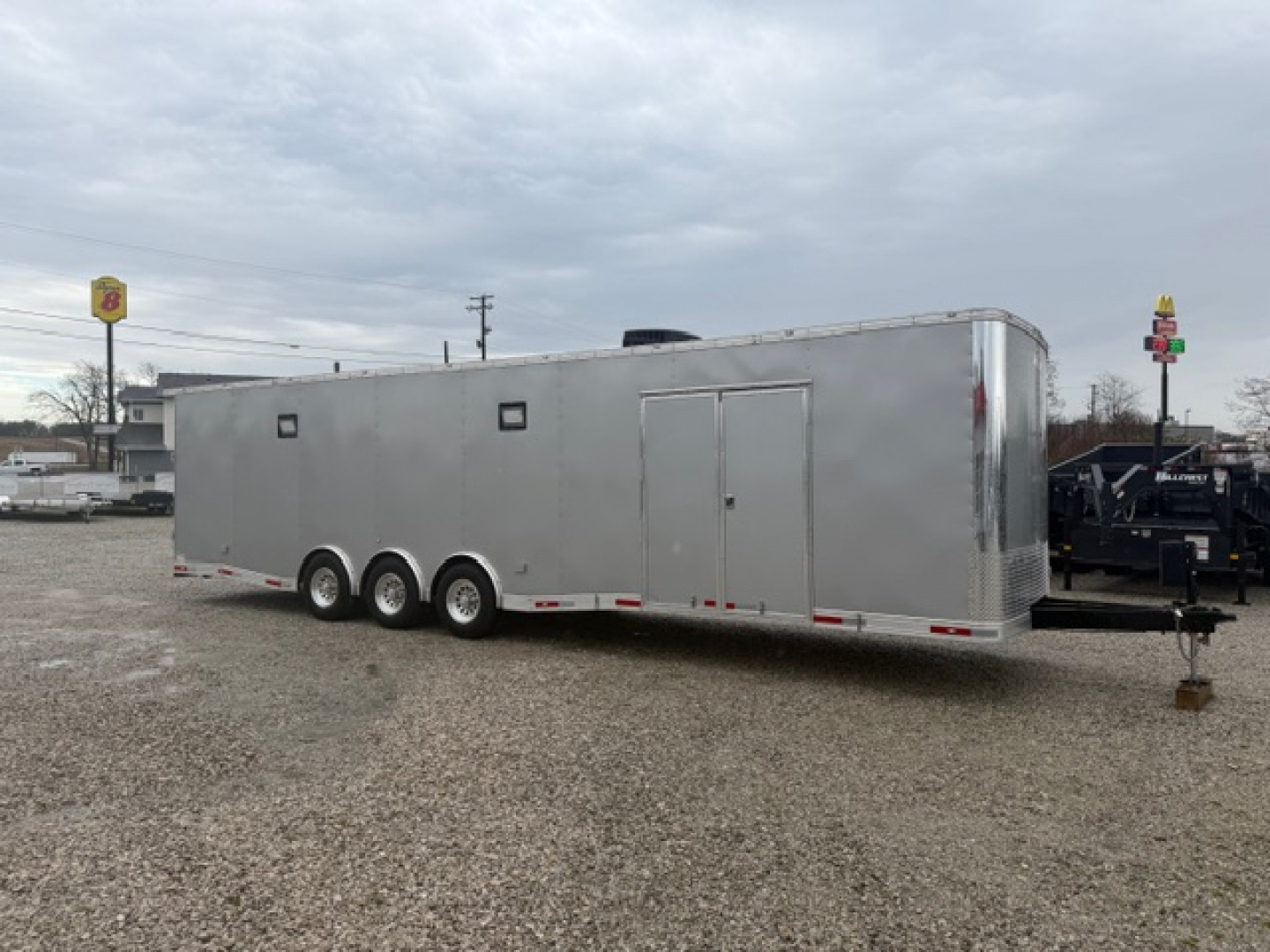 New 2024 Outlaw Trailers 8.5x32 18K Car / Racing Trailer