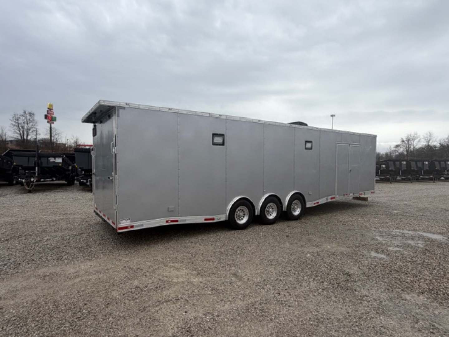 New 2024 Outlaw Trailers 8.5x32 18K Car / Racing Trailer