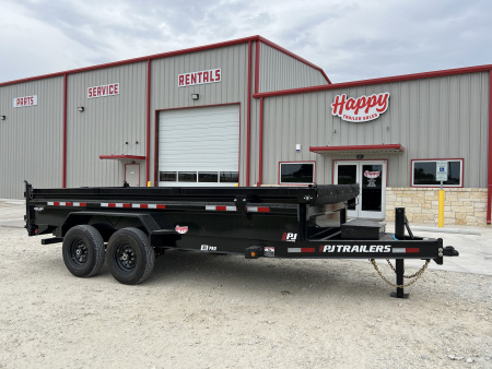 New 2026 PJ 83 x16' BP Tandem Axle Low Pro Dump w/ 24  Sides – DL