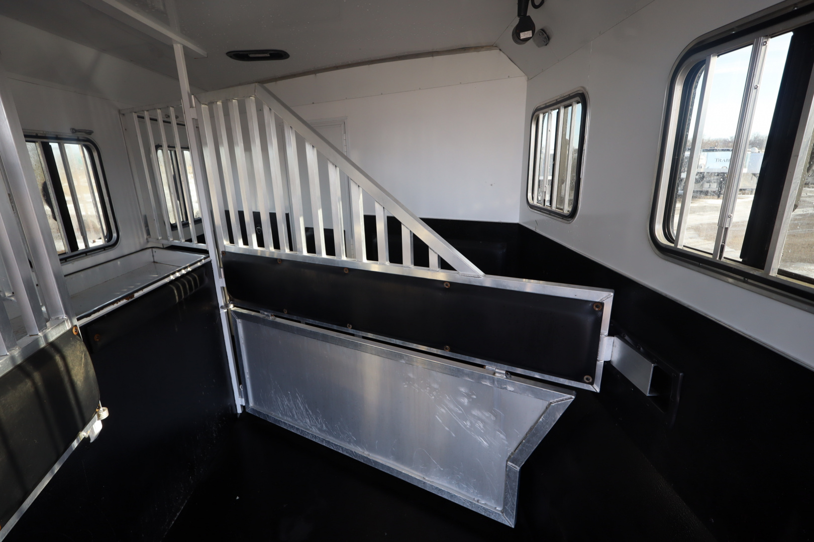 Used 2018 Bison Trailers Ranger Horse Trailer