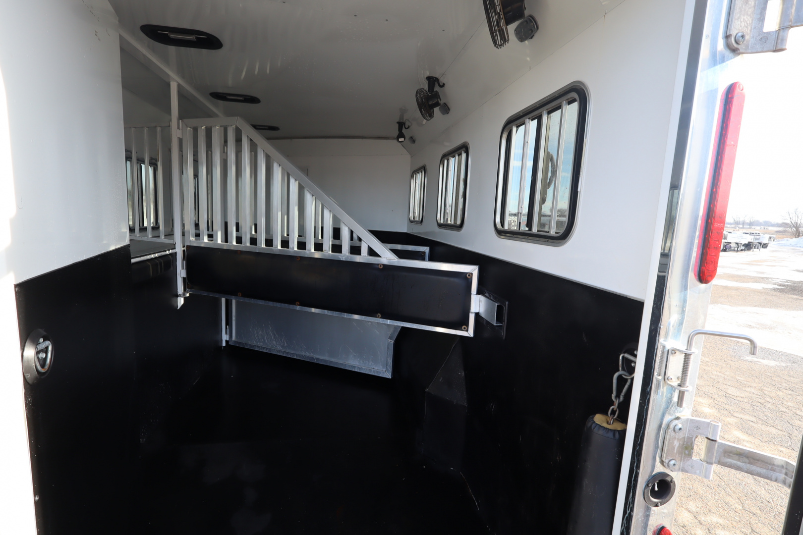 Used 2018 Bison Trailers Ranger Horse Trailer for sale in Elko, MN