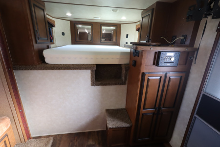 Used 2018 Bison Trailers Ranger Horse Trailer