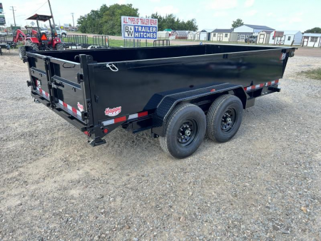 New 2026 PJ 83"x14' BP Tandem Axle Dump w/ 24" Sides – D7