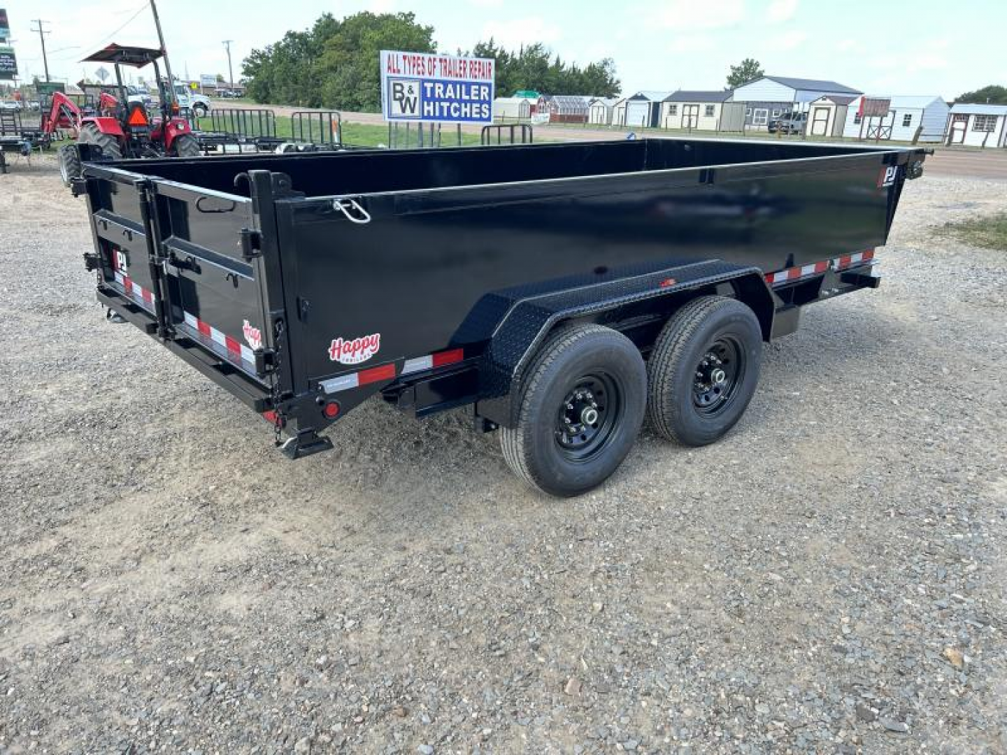 New 2026 PJ 83"x14' BP Tandem Axle Dump w/ 24" Sides – D7