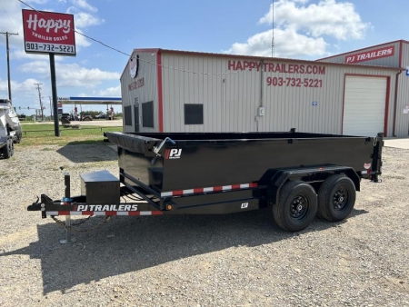 New 2026 PJ 83 x14' BP Tandem Axle Dump w/ 24  Sides – D7