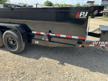 New 2026 PJ 83"x14' BP Tandem Axle Dump w/ 24" Sides – D7