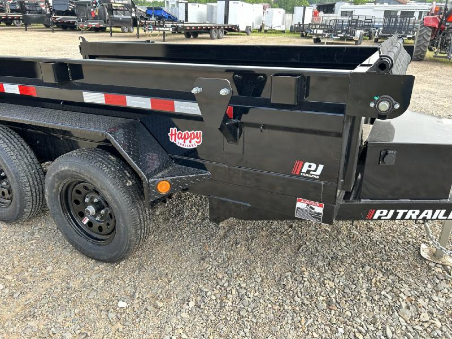 New 2026 PJ 60"x10' Tandem Axle Utility Dump Trailer w/ 18" Sides – D5