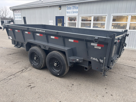 Used 2024 Lamar Trailers 7 X 14 FT DUMP TRAILER