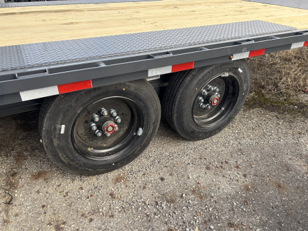 New 2026 Lamar Trailers 102 IN X 24 FT DECK OVER TILT TRAILER 16K GVWR