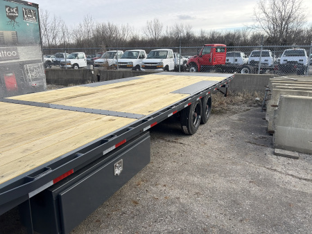 New 2026 Lamar Trailers 102 IN X 24 FT DECK OVER TILT TRAILER 16K GVWR