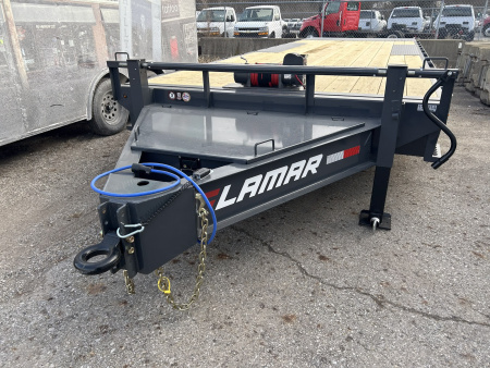 New 2026 Lamar Trailers 102 IN X 24 FT DECK OVER TILT TRAILER 16K GVWR