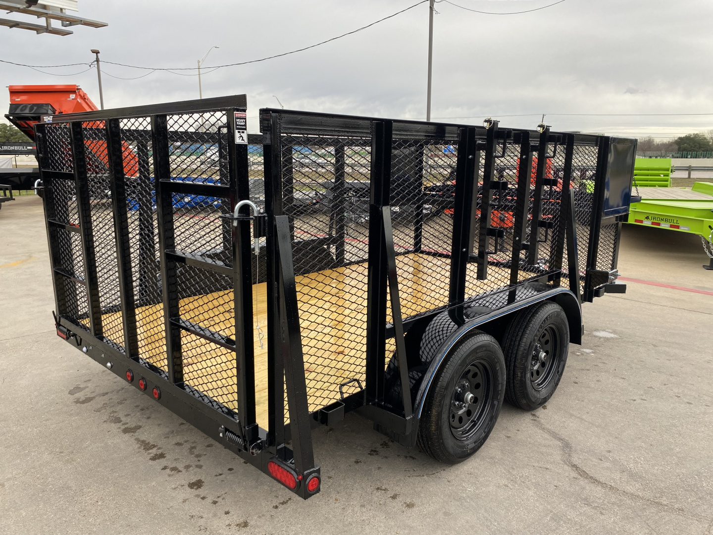 New 2026 Top Hat Trailers 12X83 LS07 Landscape Trailer