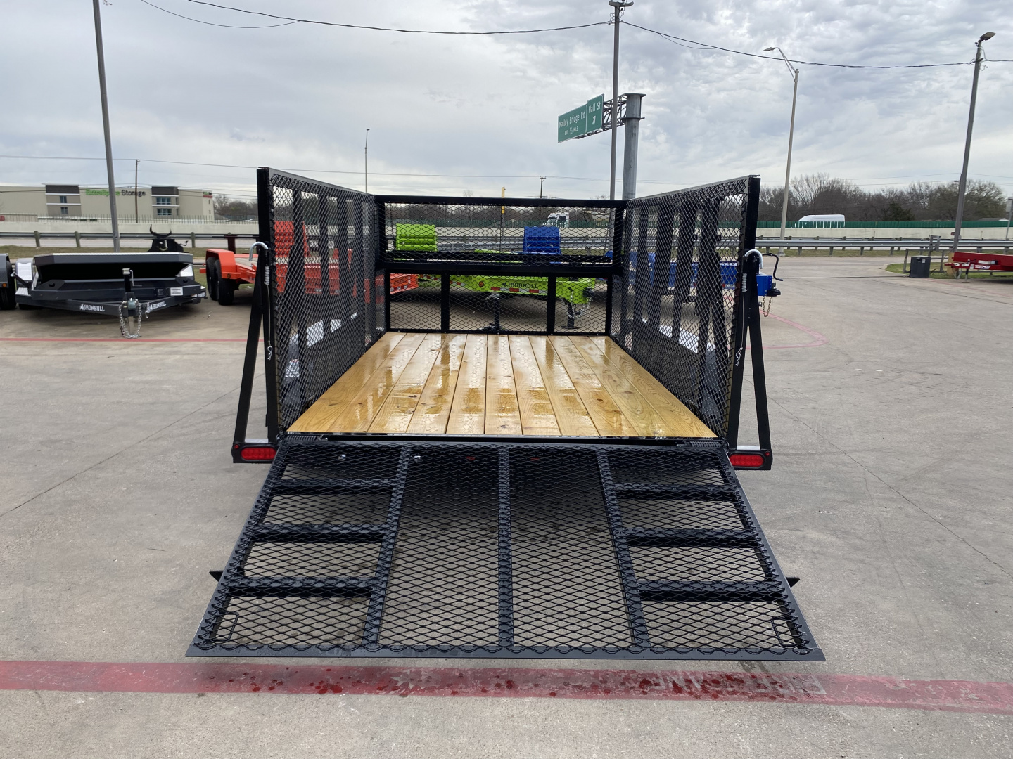 New 2026 Top Hat Trailers 12X83 LS07 Landscape Trailer