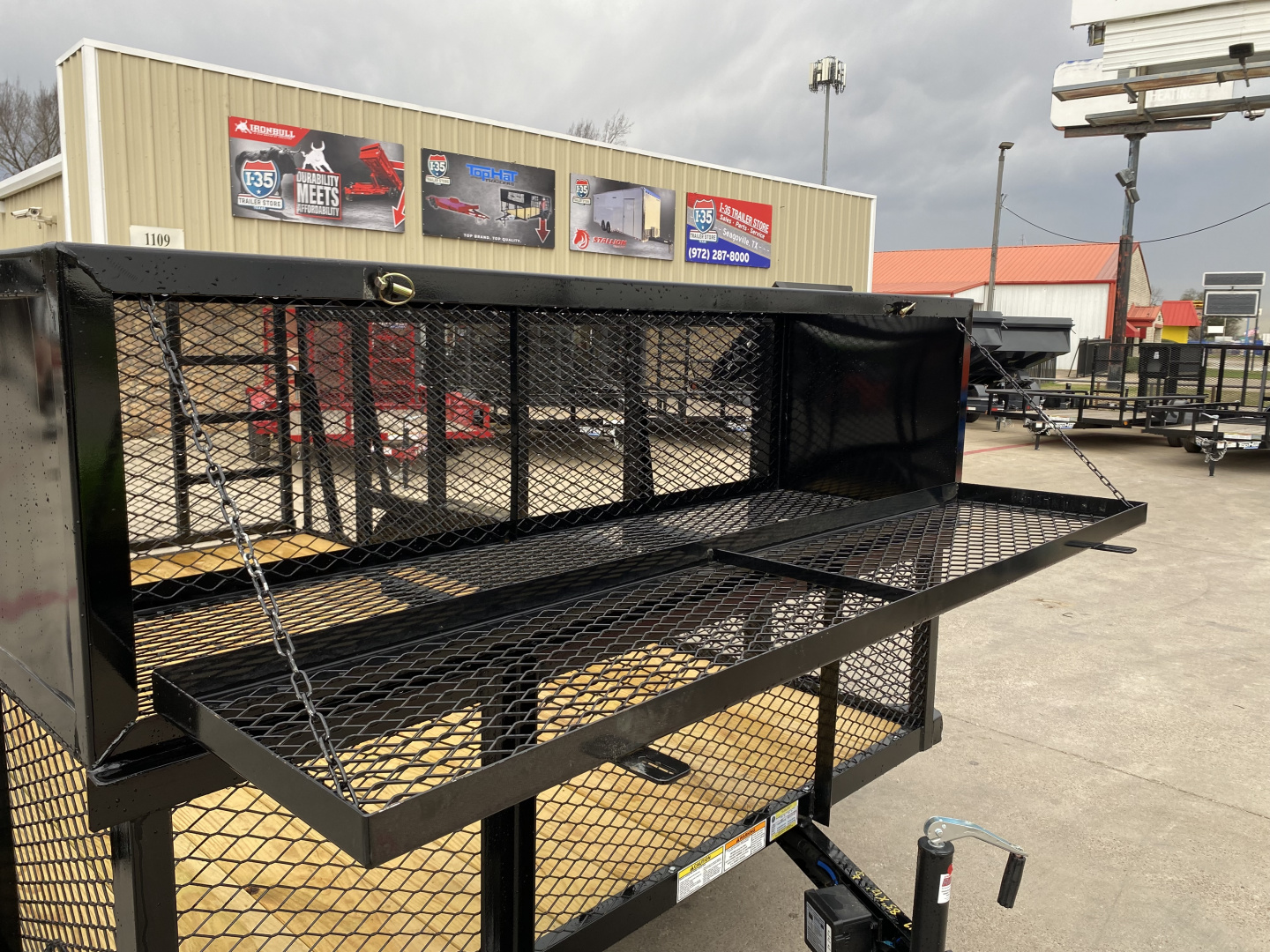 New 2026 Top Hat Trailers 12X83 LS07 Landscape Trailer