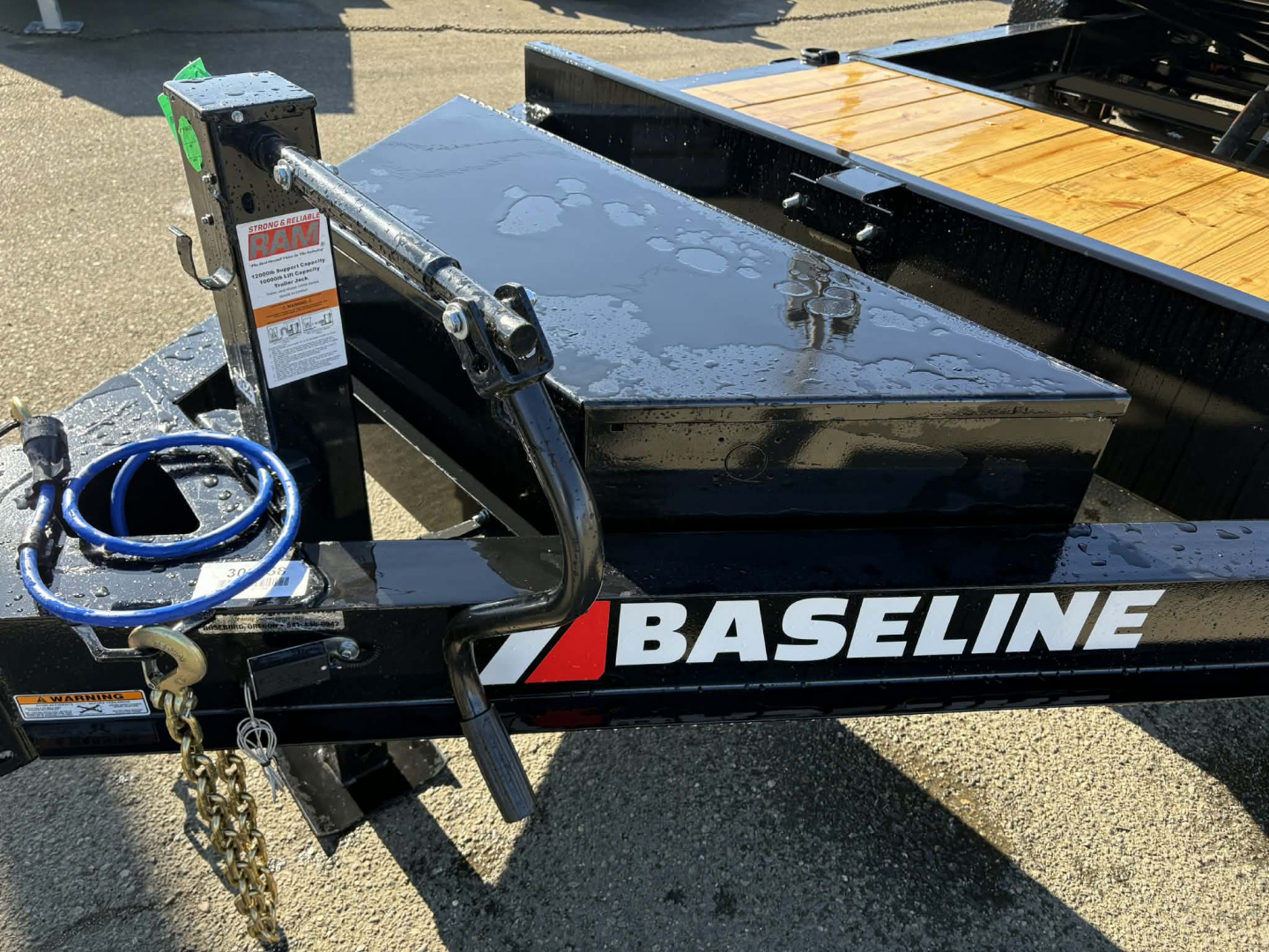 New SALE! SPLIT TILT 2025 HTL207 BASELINE Trailers 82" X 20' 14000 Equipment Trailer