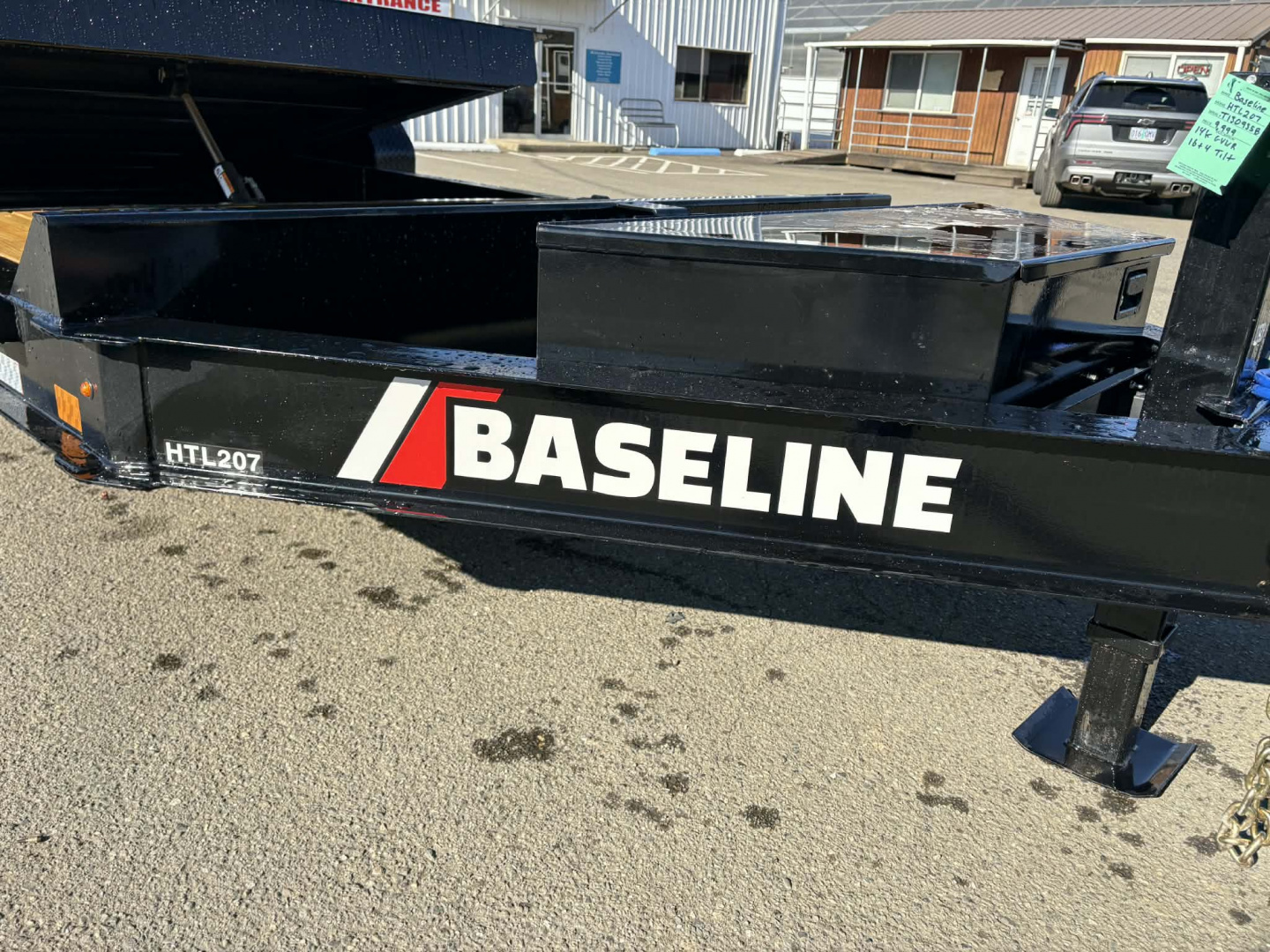 New SALE! SPLIT TILT 2025 HTL207 BASELINE Trailers 82" X 20' 14000 Equipment Trailer