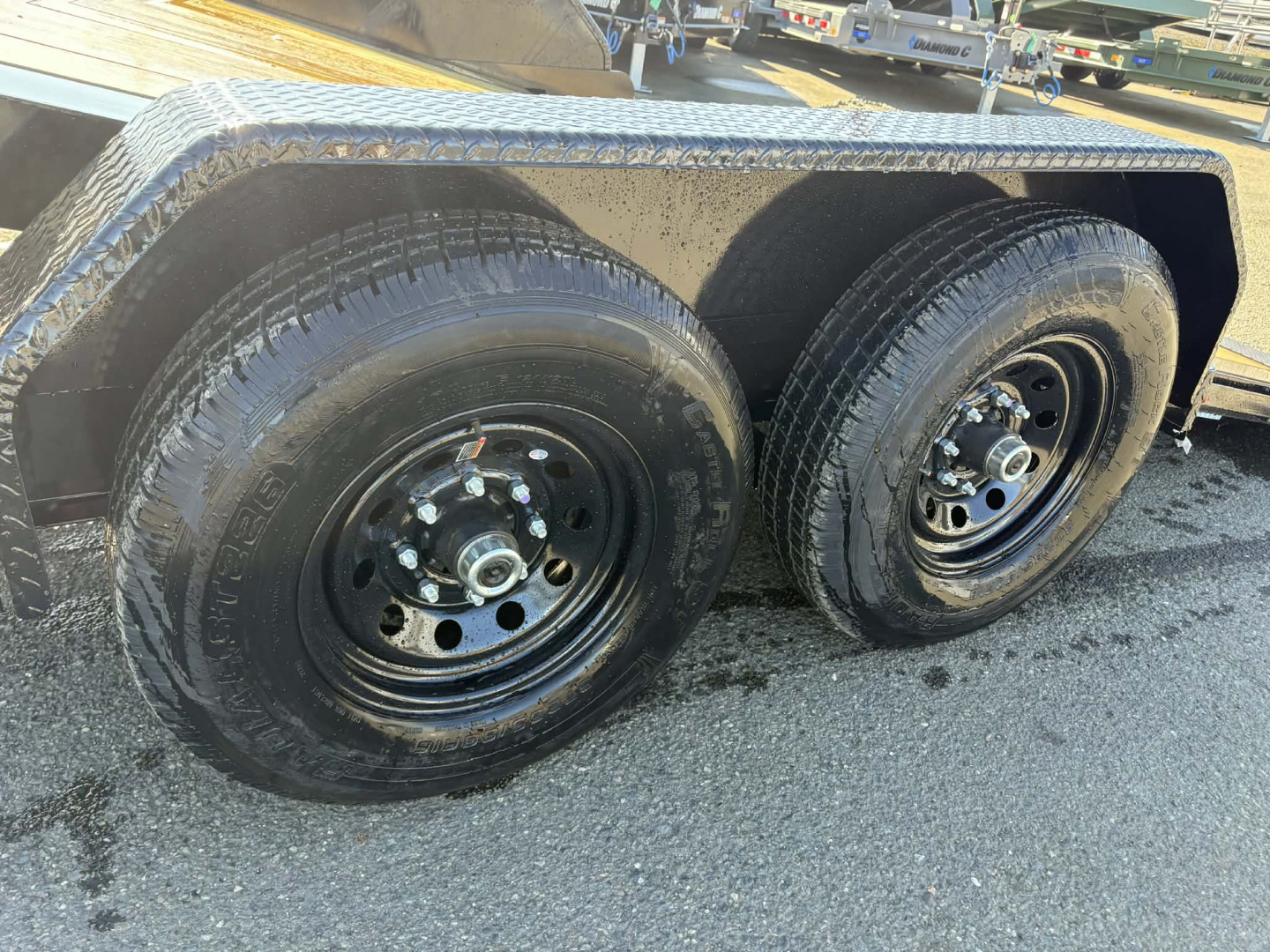 New SALE! SPLIT TILT 2025 HTL207 BASELINE Trailers 82" X 20' 14000 Equipment Trailer