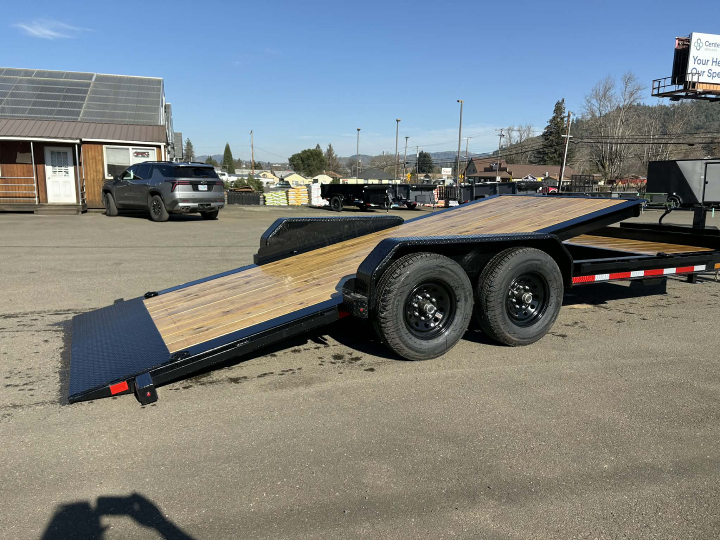 New SALE! SPLIT TILT 2025 HTL207 BASELINE Trailers 82" X 20' 14000 Equipment Trailer