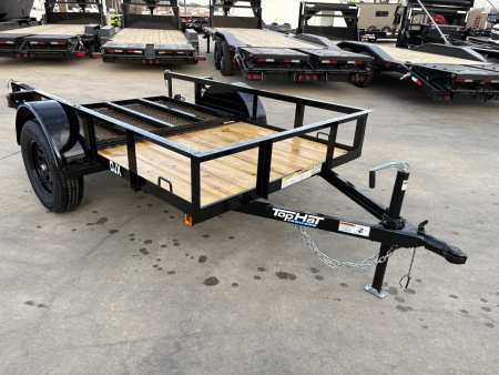 New 2026 Top Hat Trailers DJX 8X60 Utility Trailer