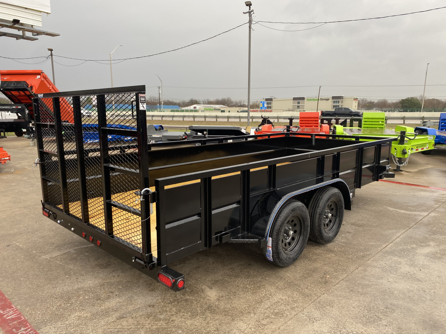 New 2026 Top Hat Trailers RA 16X83 Landscape Trailer