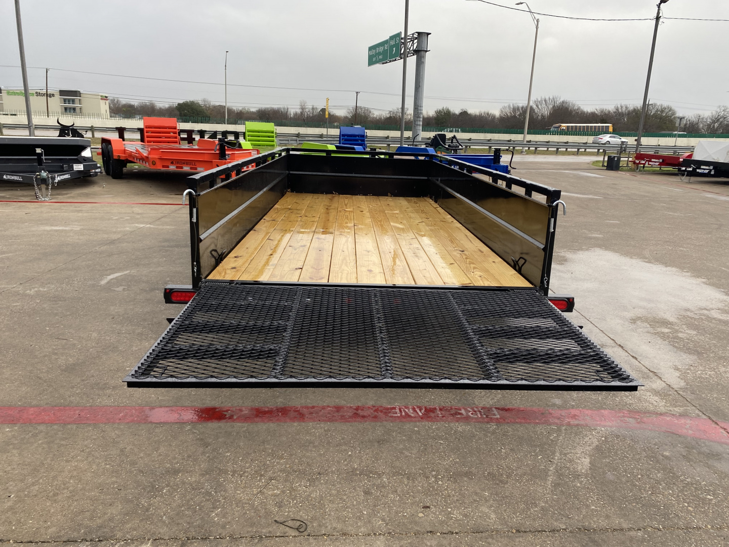 New 2026 Top Hat Trailers RA 16X83 Landscape Trailer