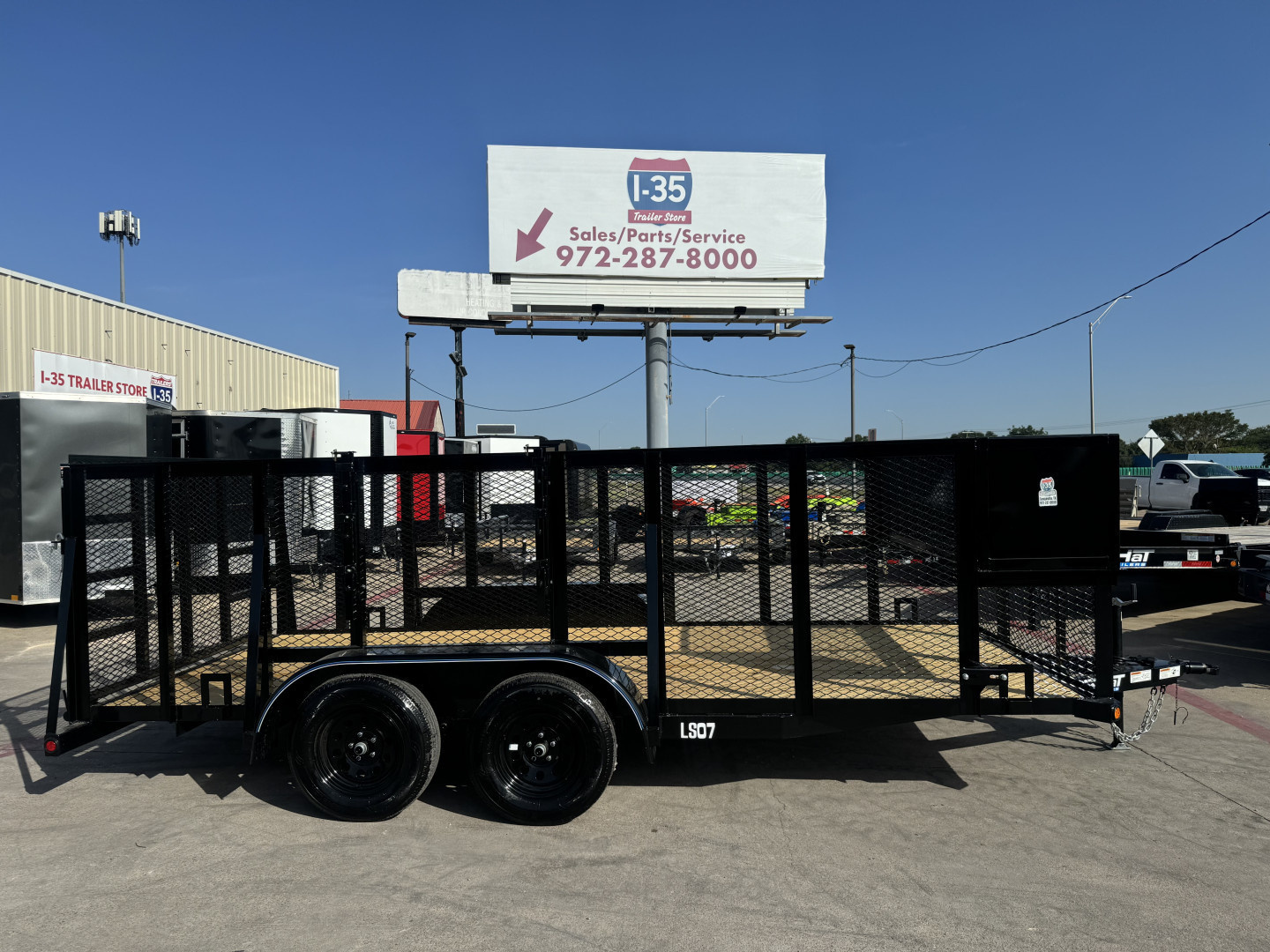 New 2026 Top Hat Trailers 16X83 LS07 Landscape Trailer