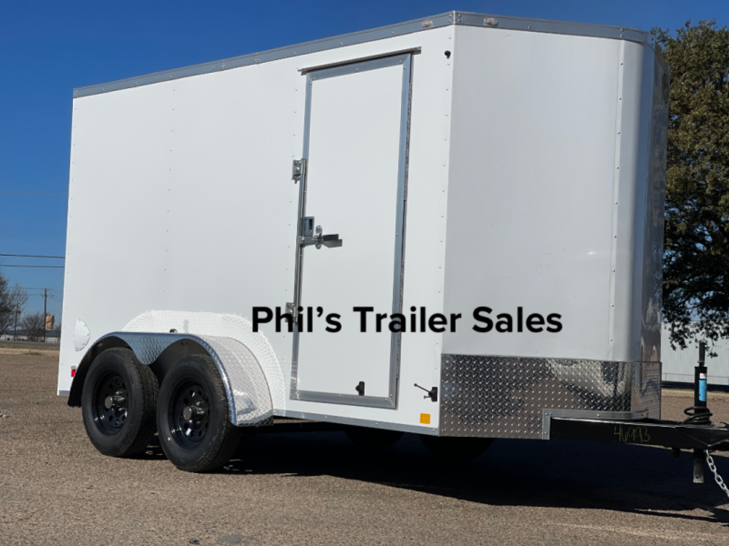 New 2026 Continental Cargo NEW 7X14 + V-NOSE 6'6'' FT INTERIOR ENCLOSED CARGO TRAILER Cargo / Enclosed Trailer