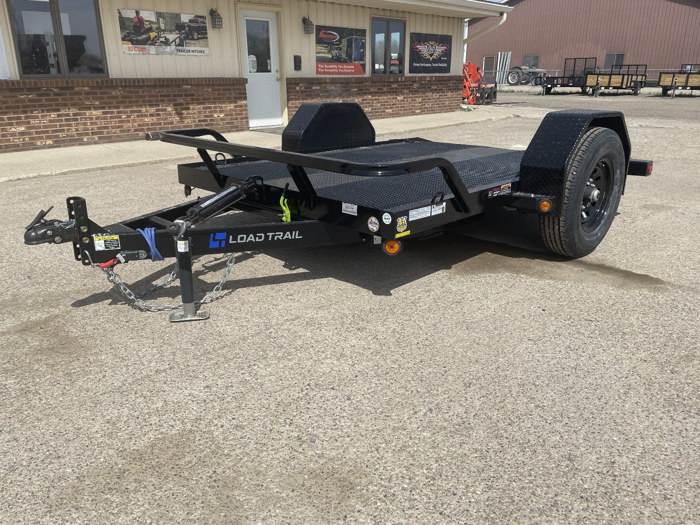 New 2026 Load Trail 77X10 Scissor Lift 7K Tilt Trailer