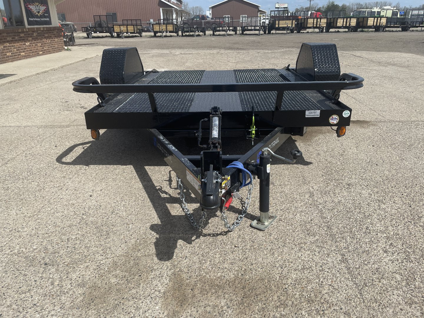 New 2026 Load Trail 77X10 Scissor Lift 7K Tilt Trailer