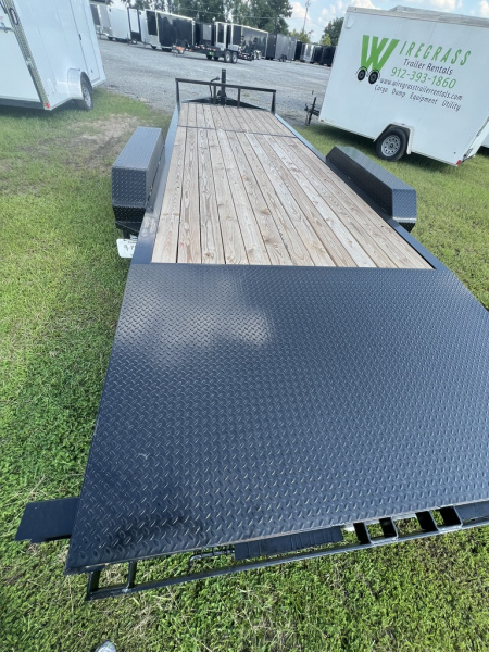 New 2026 Panther Cargo 7x24 Equipment Trailer