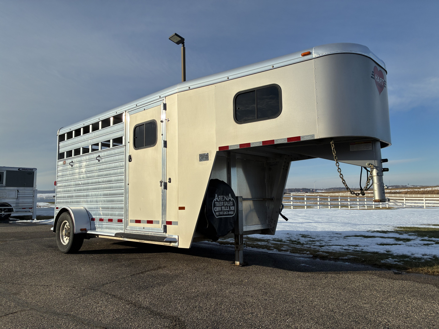 Used 2015 Hart Trailer Short Go Horse Trailer