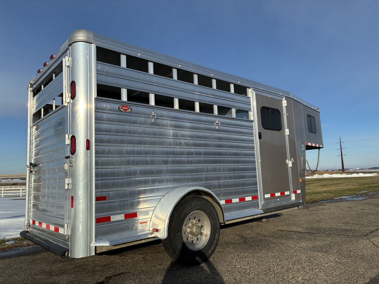 Used 2015 Hart Trailer Short Go Horse Trailer