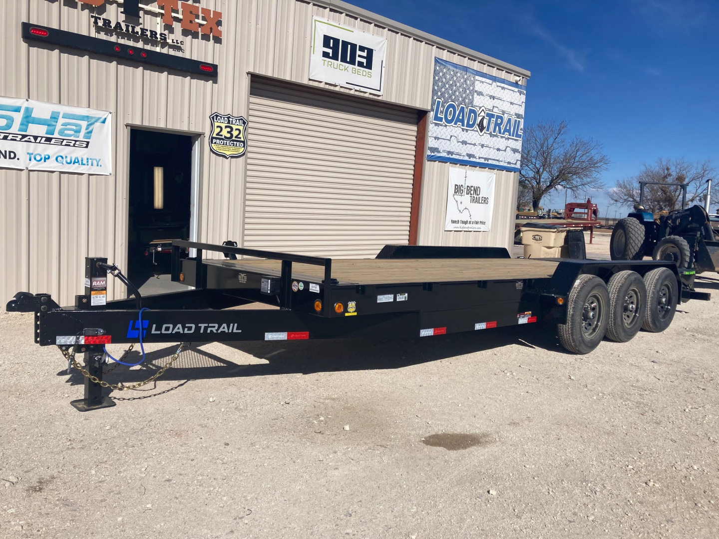 New 2026 Load Trail CH 83" x 22' Triple Axle Equipment Trailer