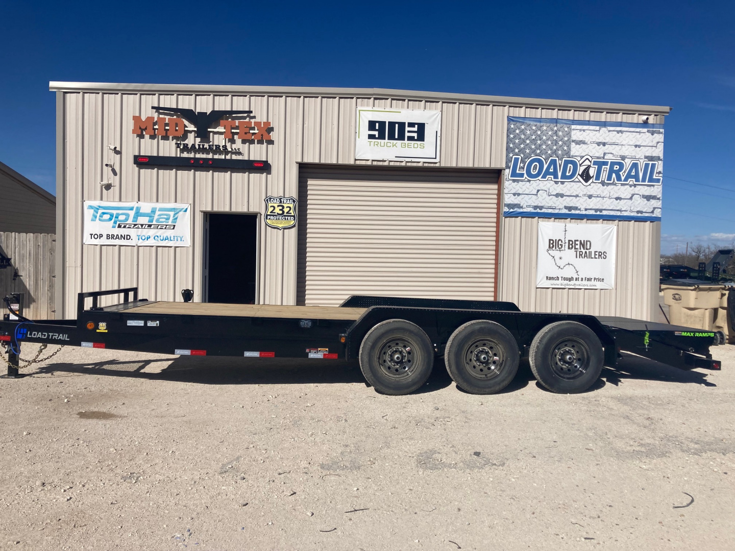 New 2026 Load Trail CH 83" x 22' Triple Axle Equipment Trailer