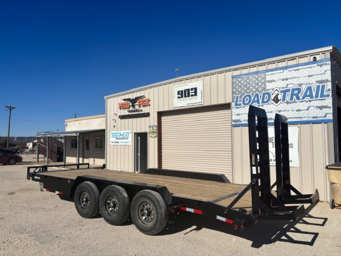 New 2026 Load Trail CH 83" x 22' Triple Axle Equipment Trailer