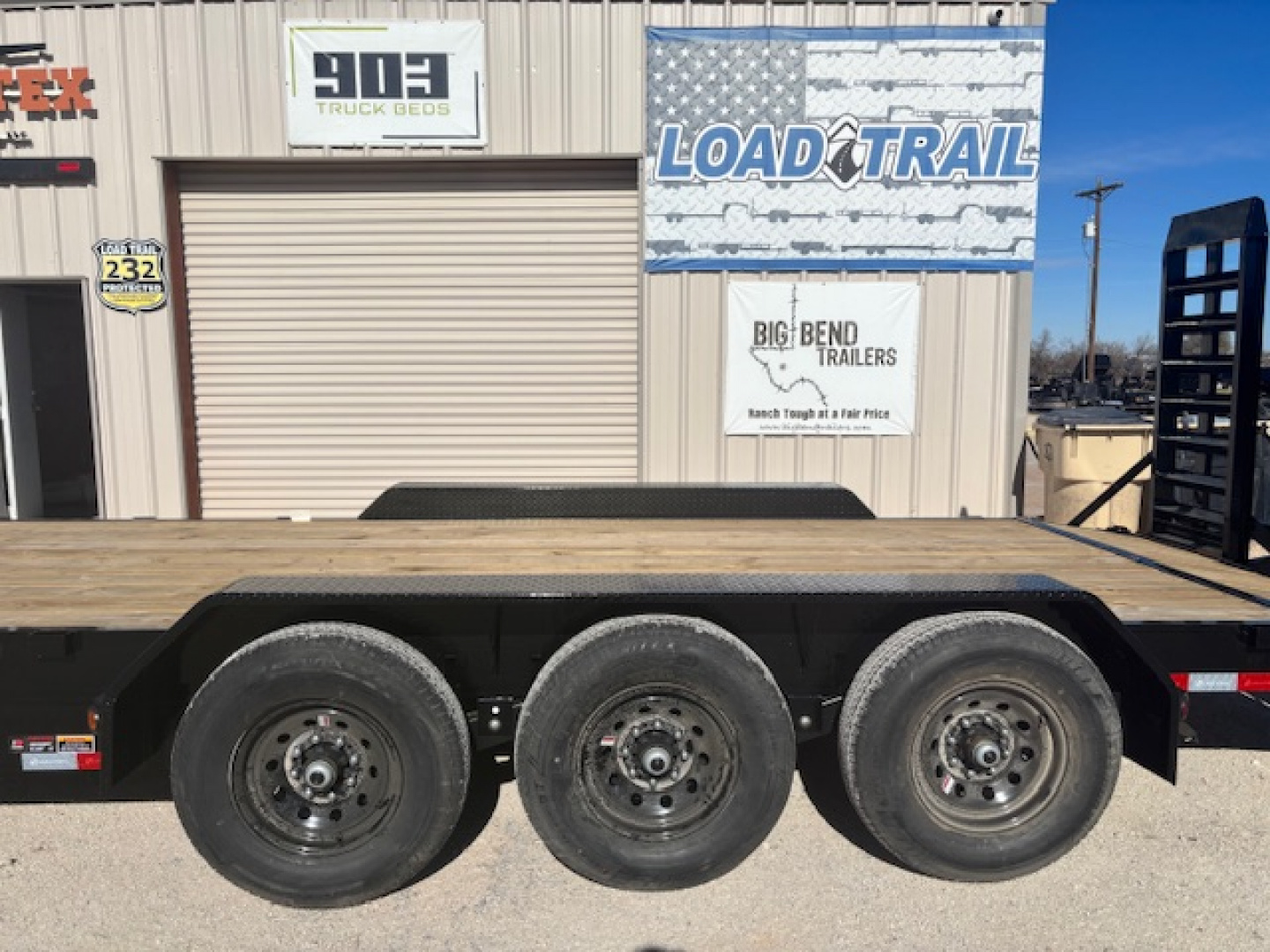 New 2026 Load Trail CH 83" x 22' Triple Axle Equipment Trailer