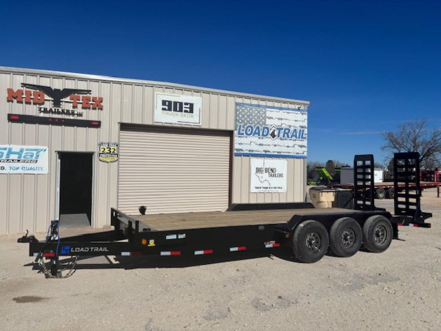 New 2026 Load Trail CH 83" x 22' Triple Axle Equipment Trailer