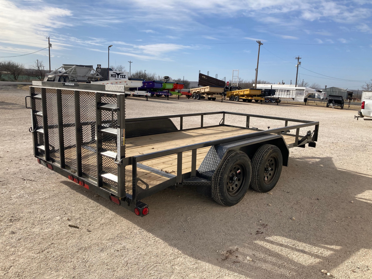 New 2026 Load Trail UT 83" x 14' Tandem Axle Utility (2" x 3" Angle Frame)