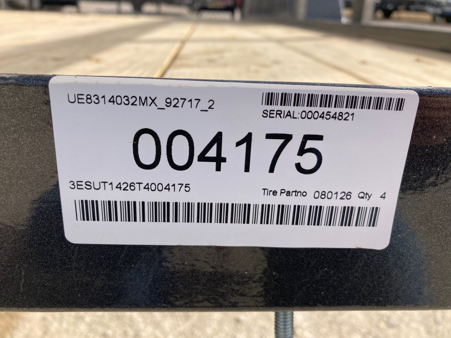 New 2026 Load Trail UT 83" x 14' Tandem Axle Utility (2" x 3" Angle Frame)