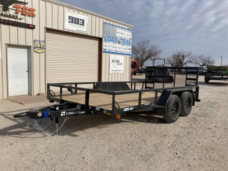 New 2026 Load Trail UT 83" x 14' Tandem Axle Utility (2" x 3" Angle Frame)